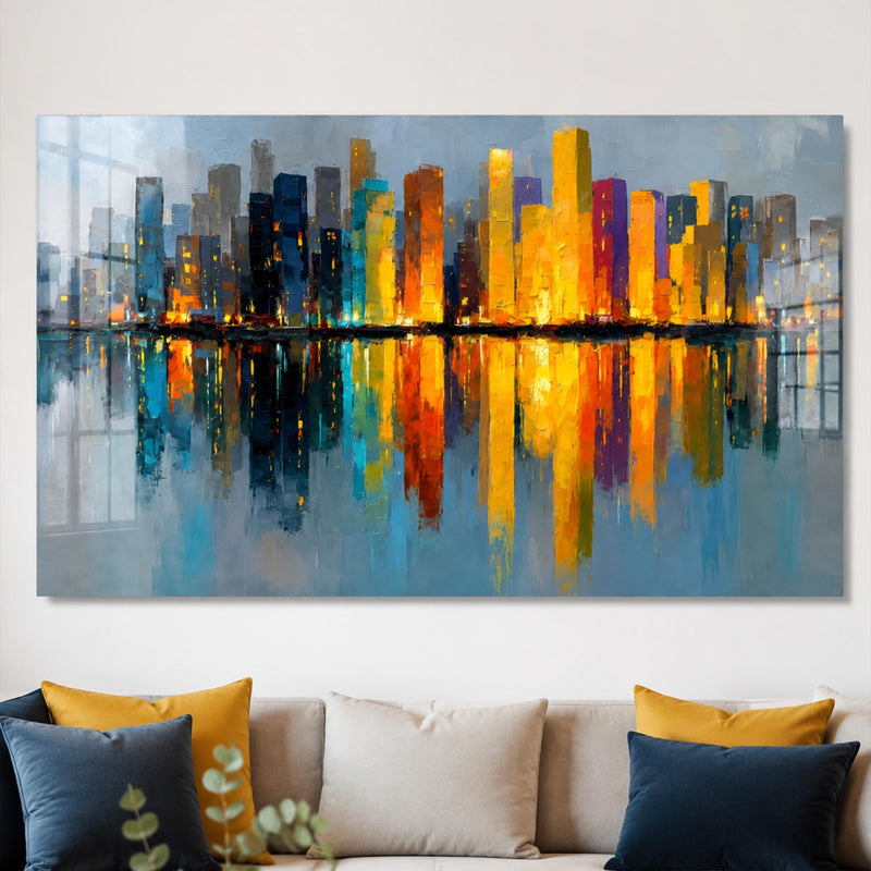 Golden City Reflections lifestyle view