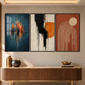 Abstract Harmony with black frame