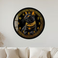 Egyptian Black Cat with black frame