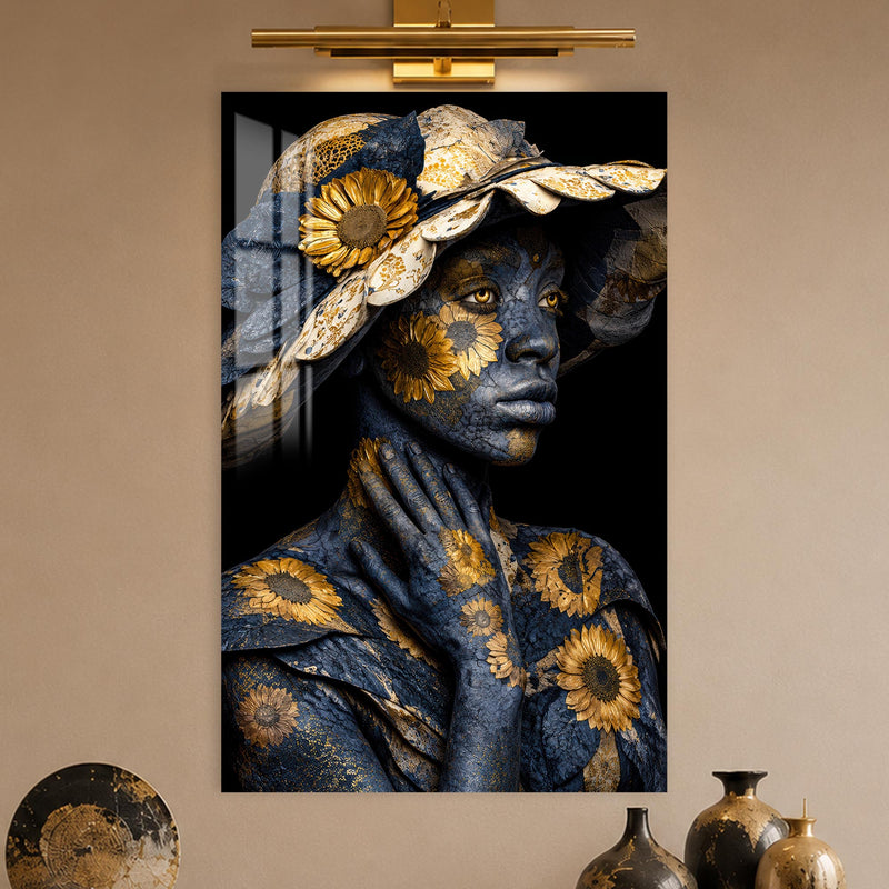Gilded Sunflower Muse lifestyle view