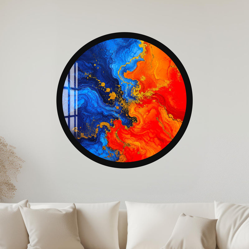 Molten Tides with black frame