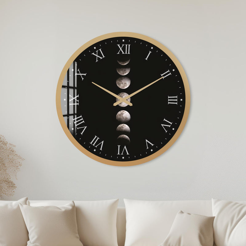 Lunar Phase with gold frame