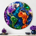 Crystal World Map lifestyle view