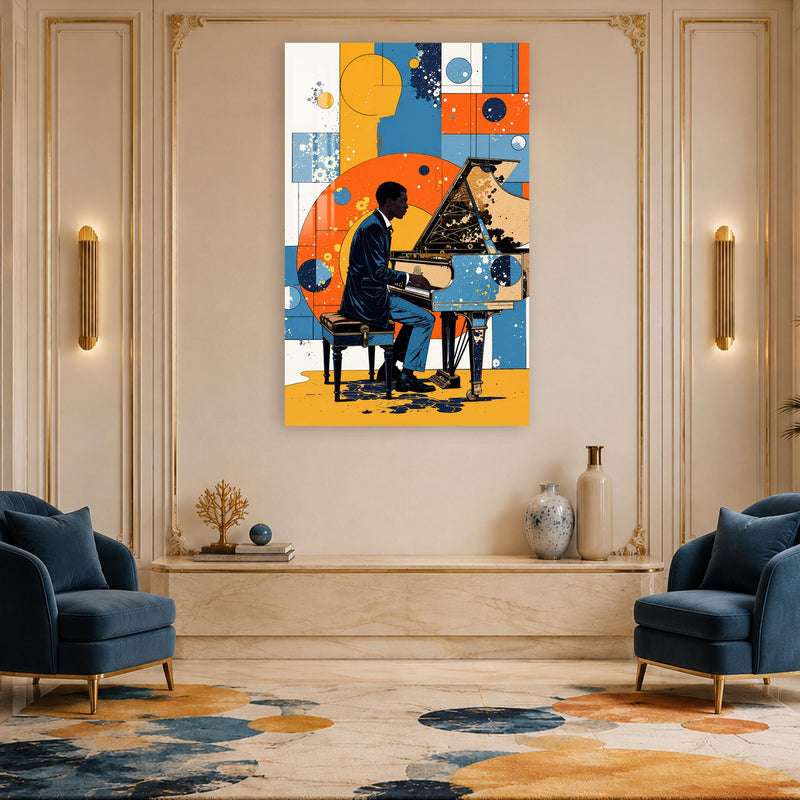 Modern Jazz Pianist lifestyle view