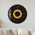 Regal Roman Numerals with black frame