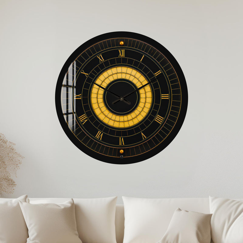 Regal Roman Numerals with black frame