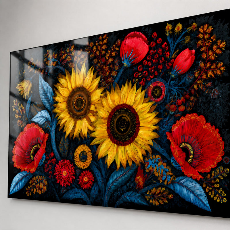 Midnight Sunflower Garden lifestyle view