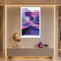 Kusama Dreamscape with white frame