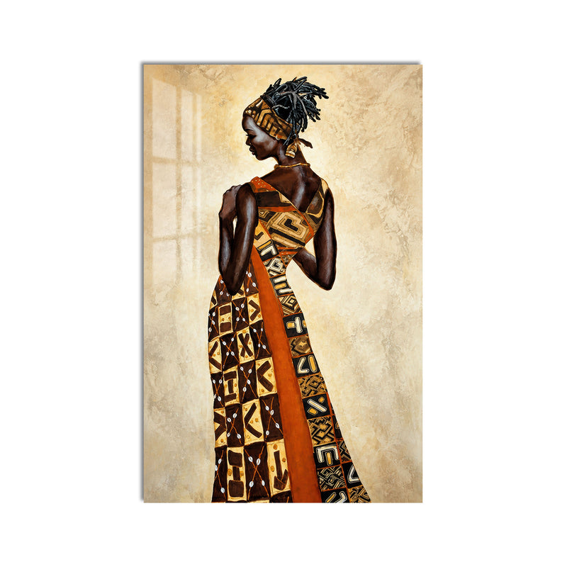 African Elegance product shot on white background