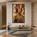 Winged Vision with black frame