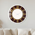 Golden Number Dial with white frame