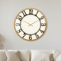 Vintage Bronze Numerals with gold frame