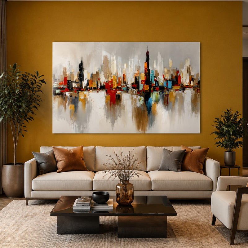 Abstract City Reflections lifestyle view