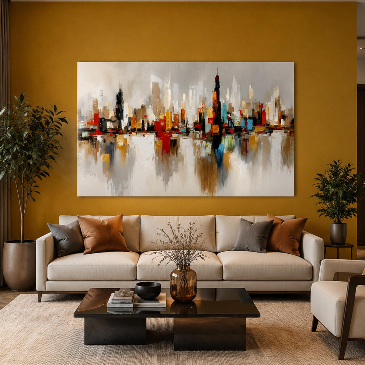 Abstract City Reflections lifestyle view
