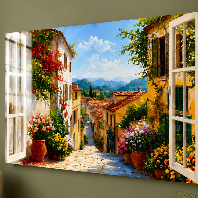 Tuscan Window View lifestyle view