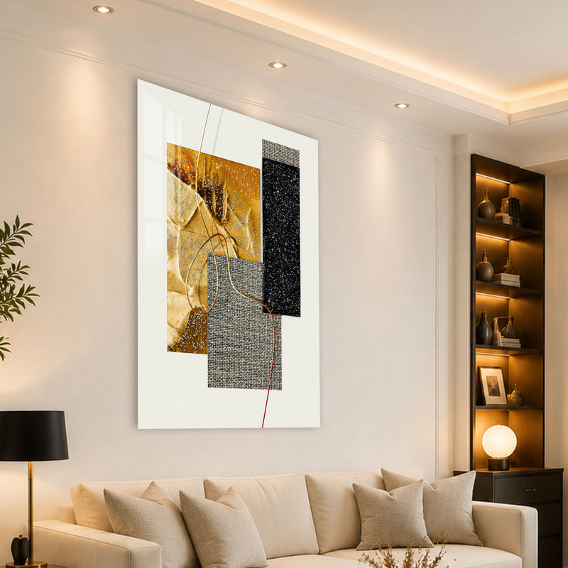Gilded Geometry angled lifestyle view