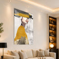 Woman In Ochre angled lifestyle view