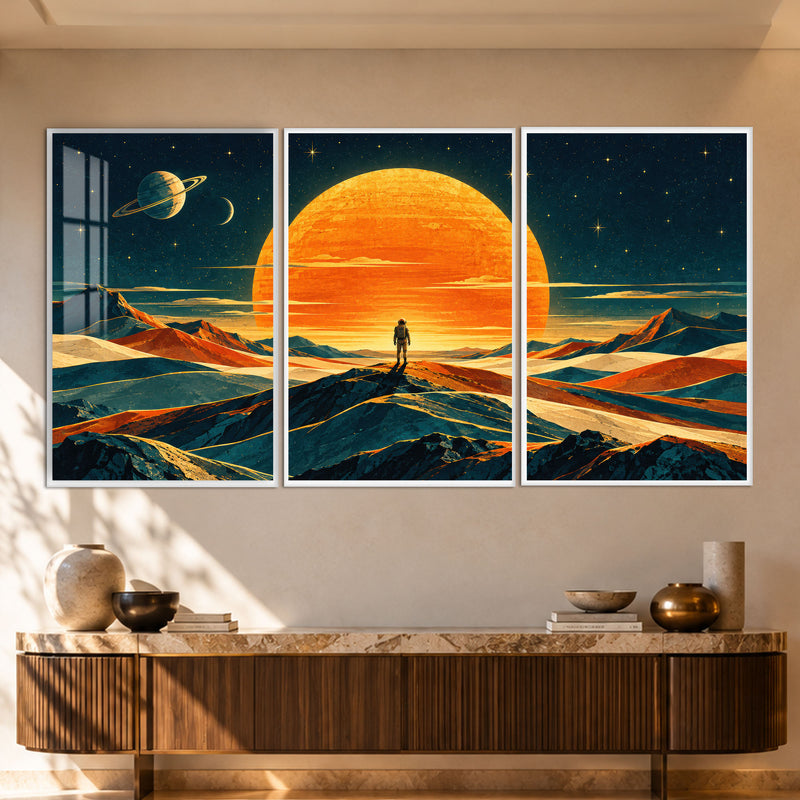 Cosmic Explorer with white frame