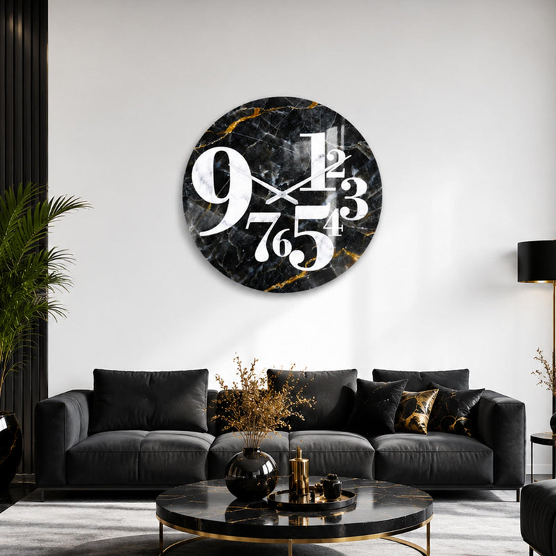 Midnight Marble Numerals lifestyle view