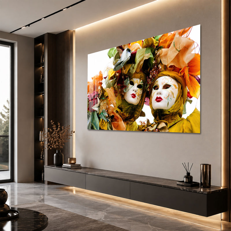 Venetian Carnival Masks angled lifestyle view