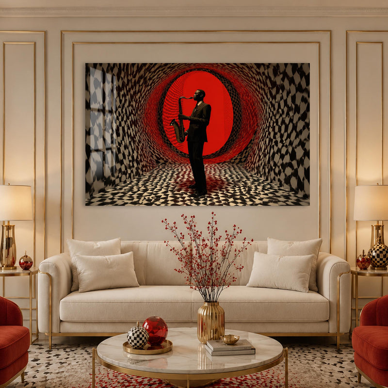 Crimson Jazz Portal lifestyle view