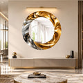 Molten Gold Swirl lifestyle view
