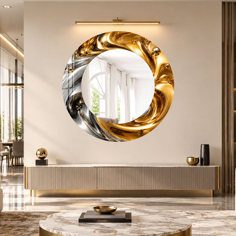 Molten Gold Swirl lifestyle view