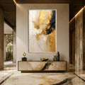 Artronauts Glass Print 12x18 cm | 4.7"x7.1" / Silver Golden Arc Glass Wall Art