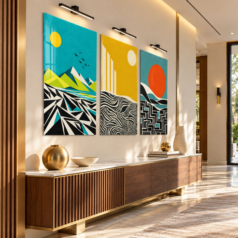 Abstract Horizons lifestyle view
