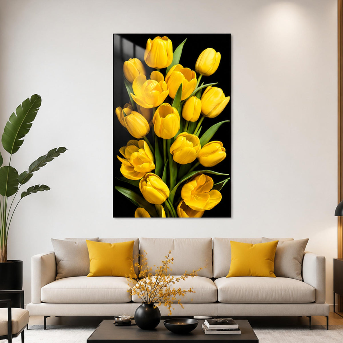 Golden Tulip Bouquet lifestyle view