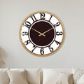 Classic Oversized Numerals with gold frame