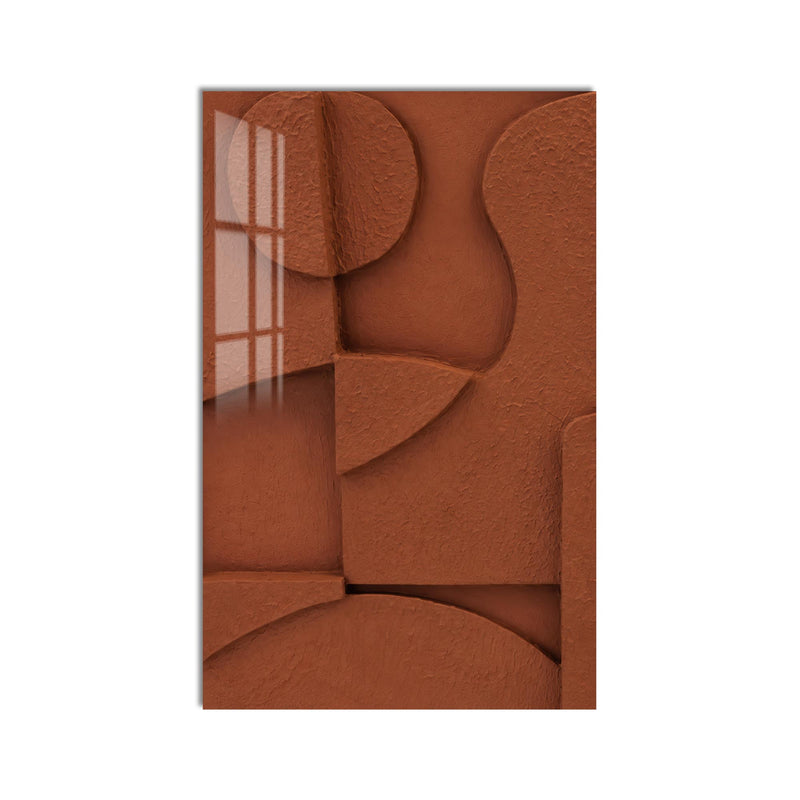Terracotta Relief Forms product shot on white background