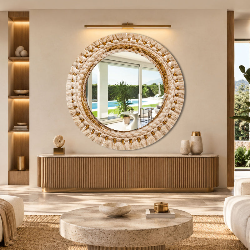 Bohemian Woven Halo lifestyle view