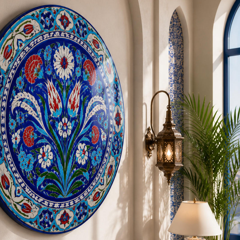 Ottoman Floral Medallion lifestyle view