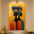Golden African Sisters lifestyle view