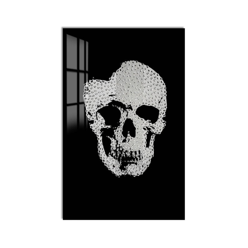 Artronauts Glass Print Crystal Skull Glass Wall Art