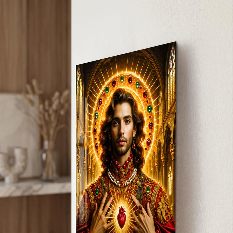 Sacred Heart Radiance close-up angled detail
