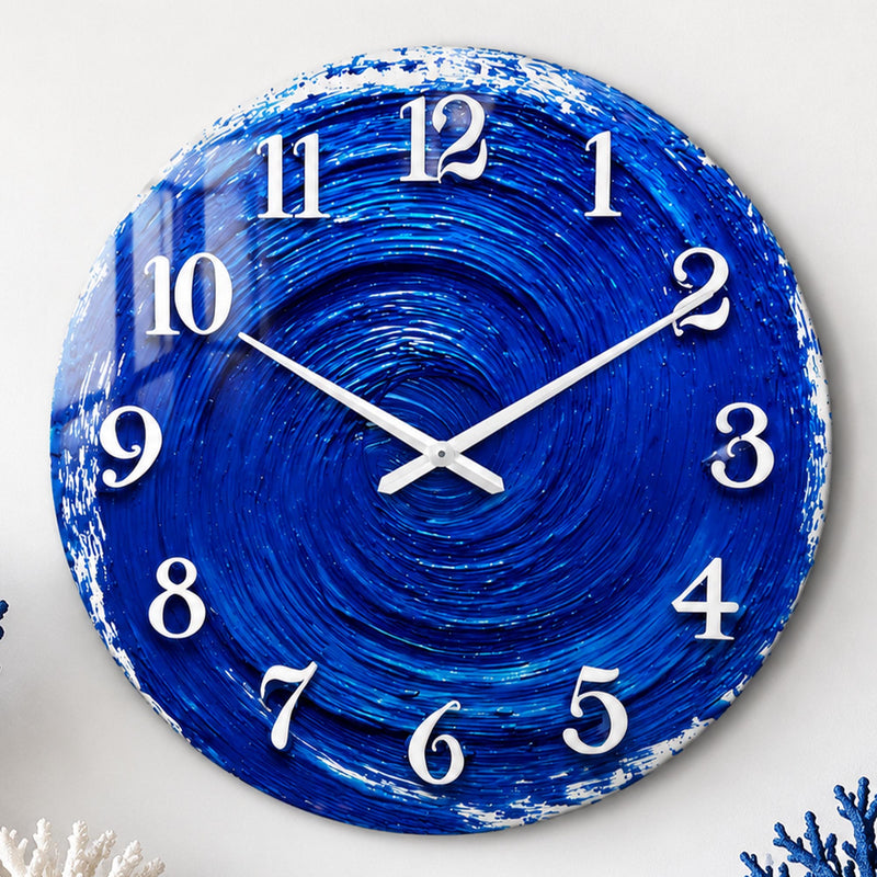 Blue Brushstroke Swirl lifestyle view