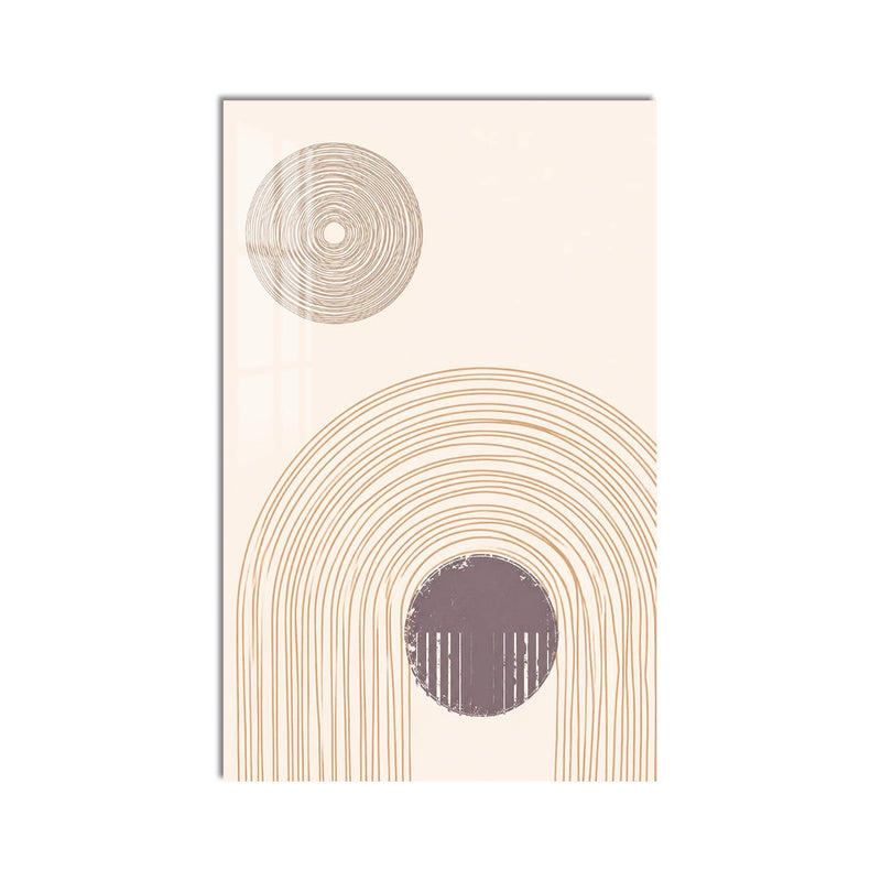 Artronauts Glass Print Orbiting Arches Glass Wall Art