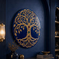 Sapphire Tree Of Life close-up angled detail