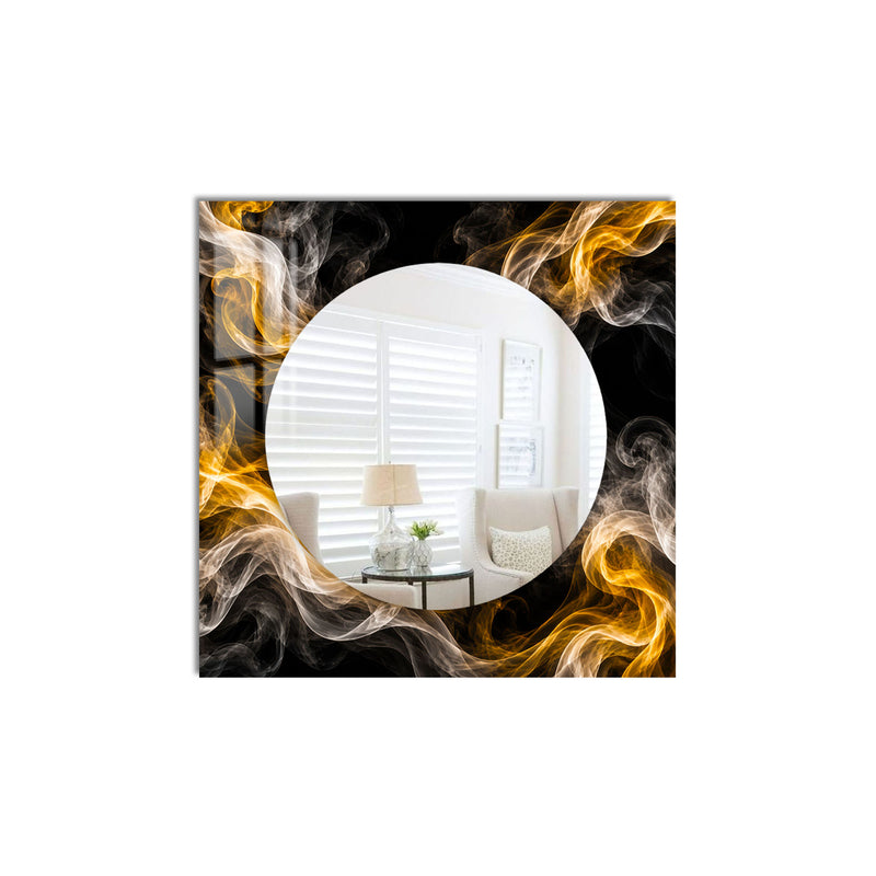 Golden Smoke Halo product shot on white background