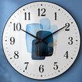 Blue Abstract Layers lifestyle view