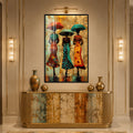 Rainy Day Elegance with black frame