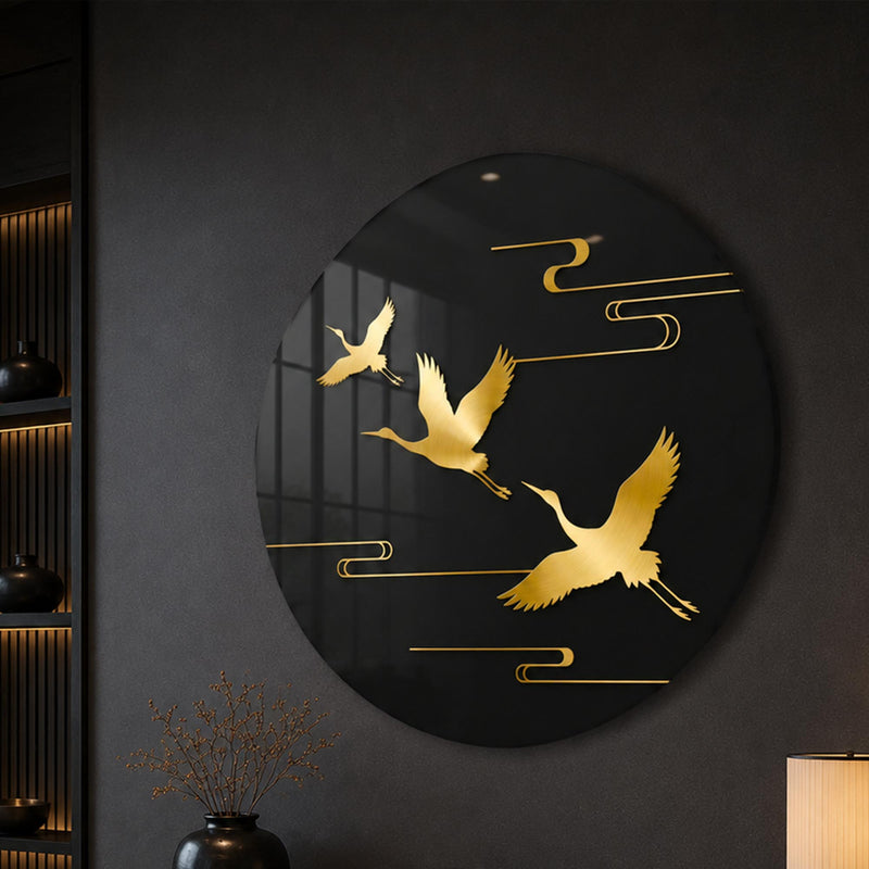 Golden Crane Flight angled lifestyle view