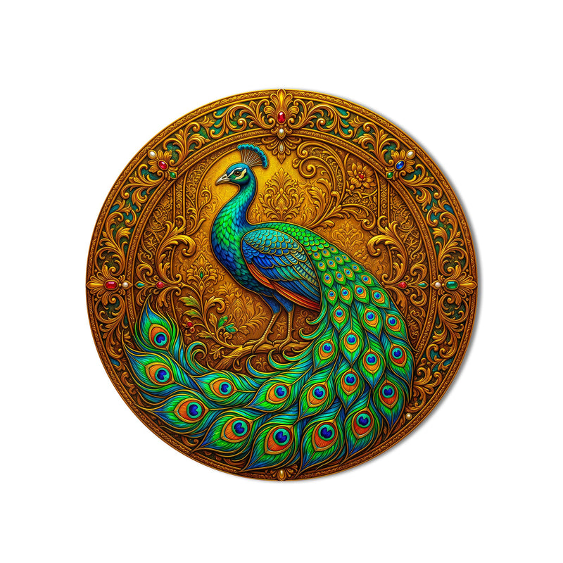 Regal Peacock product shot on white background