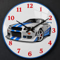 Blue Sports Car lifestyle view