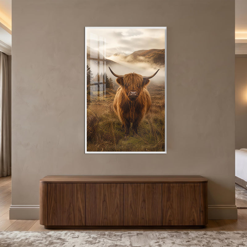 Highland Guardian with white frame