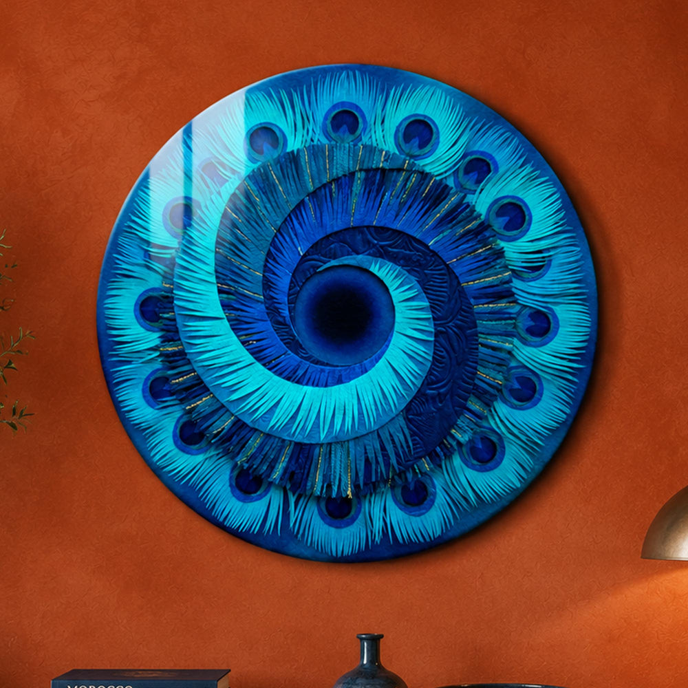 Peacock Eye in a modern room