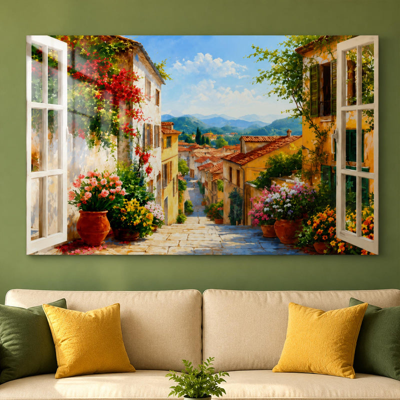 Tuscan Window View lifestyle view