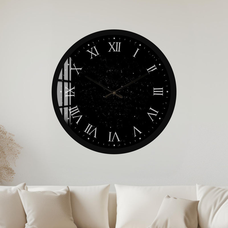 Midnight Roman Numerals with black frame